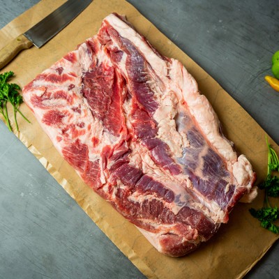 Свинина ребрышки мясные 900 г - купить в Окуловском